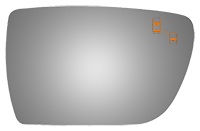 SIDE VIEW MIRROR W BLIND SPOT CROSS PATH